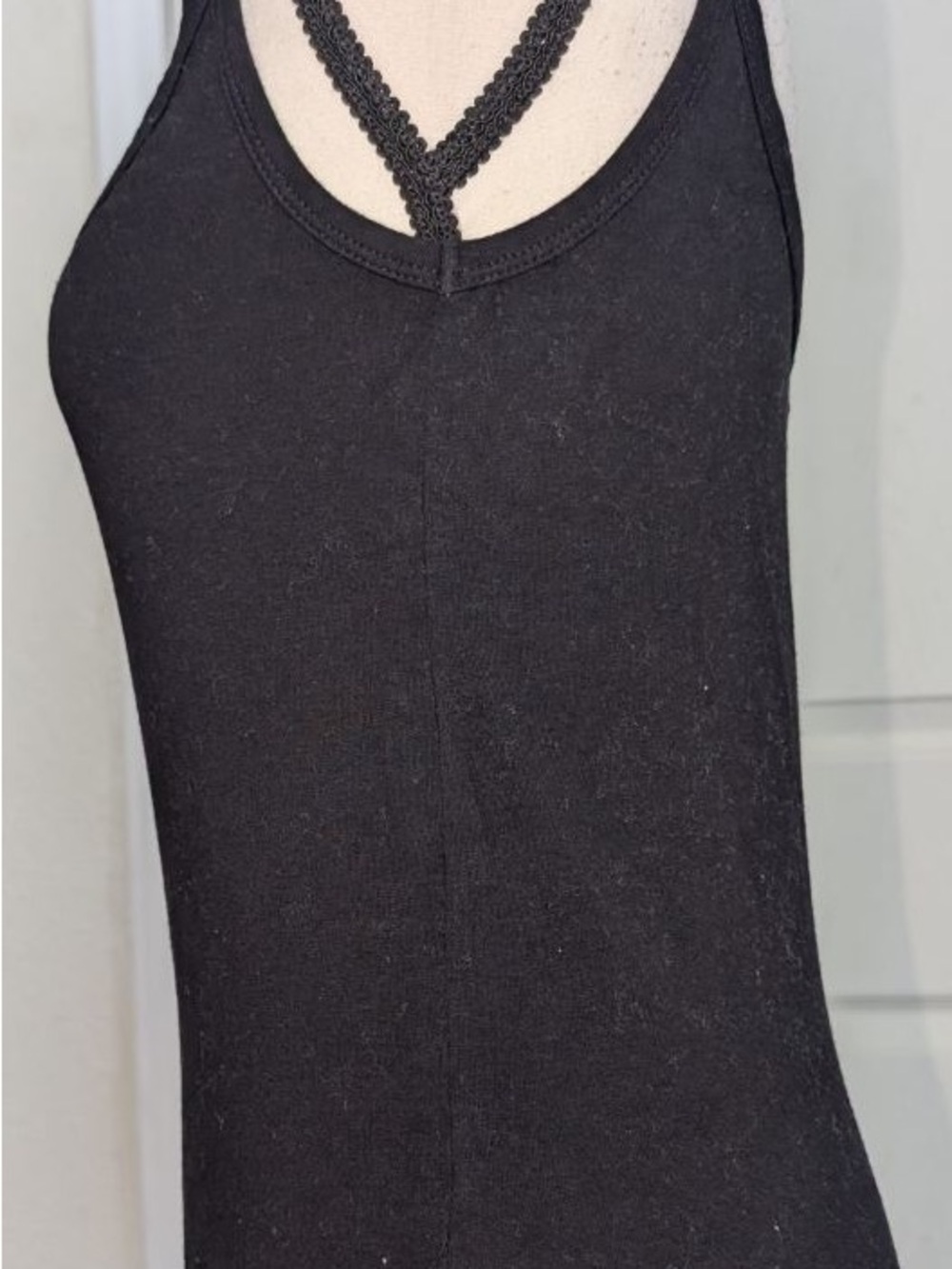 Othr Black Lace-Strap Tank Top